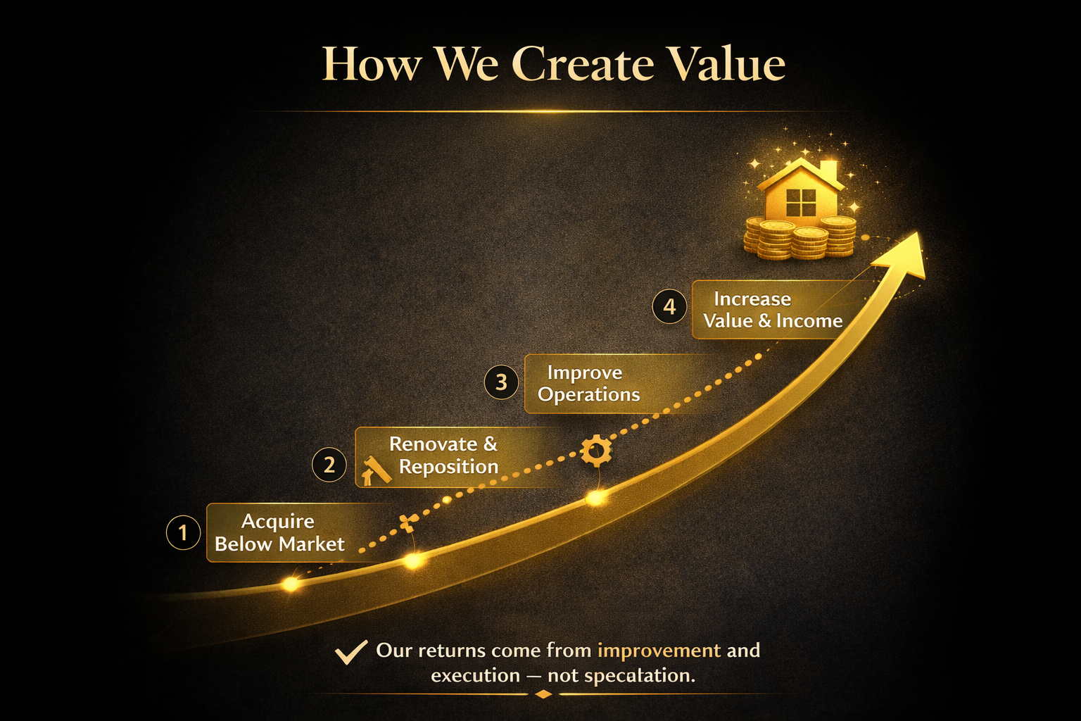 Value-add business model graphic